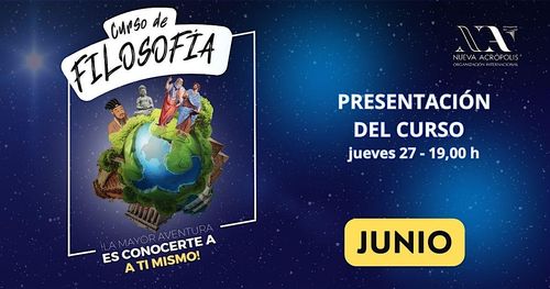 Presentación del curso de filosofía práctica de Nueva Acrópolis