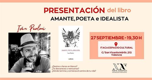 Presentación del libro: Amante, poeta e idealista de Iván Paoloni