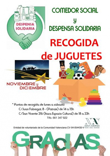 CAMPAÑA DE RECOGIDA DE JUGUETES